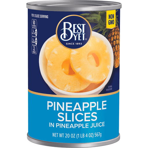 Best Yet Pineapple Slices (20 oz)