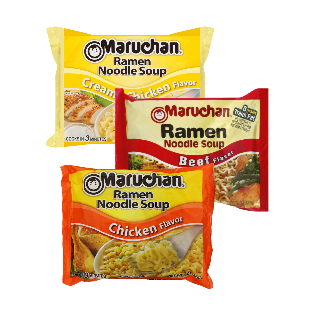 Maruchan Ramen Noodles (Varieties) 3 oz.