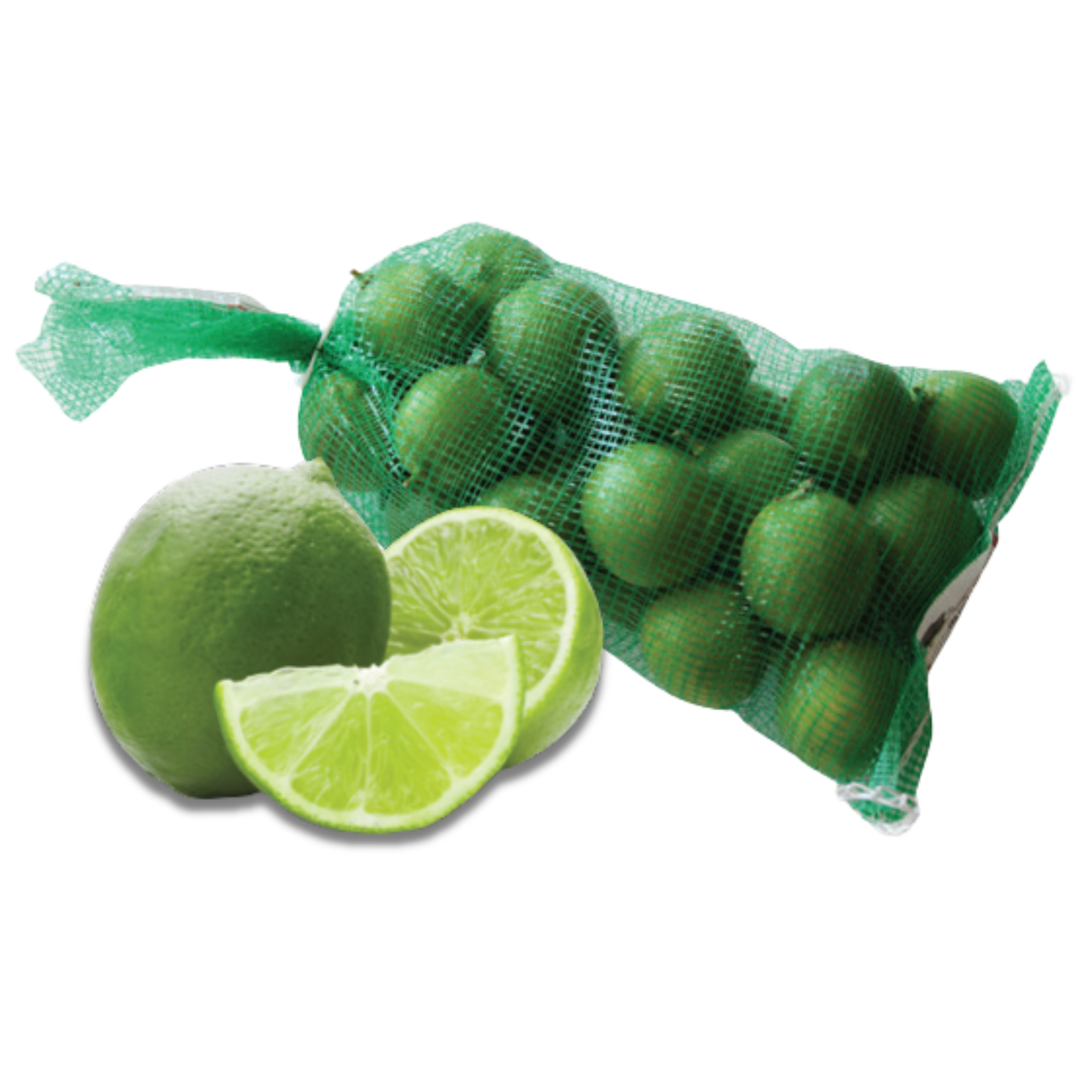 Green Limes in Bag