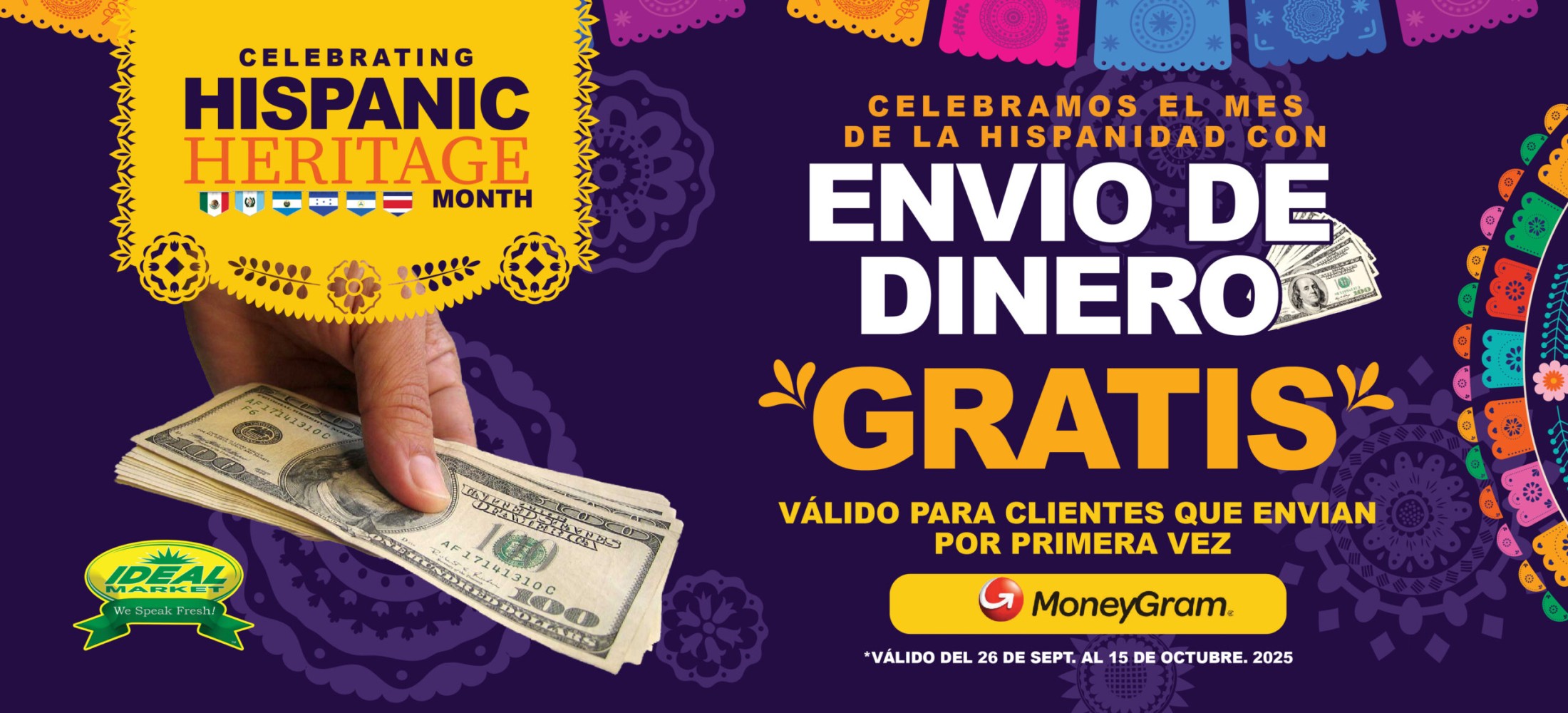 Envio de Dinero Gratis - Money Gram